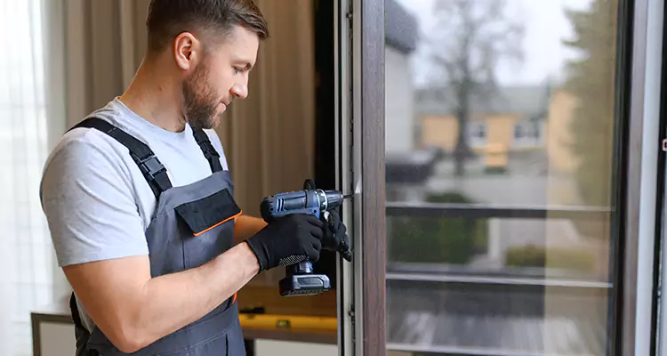 Sliding Screen Door Handle Repair in Merritt Island, FL