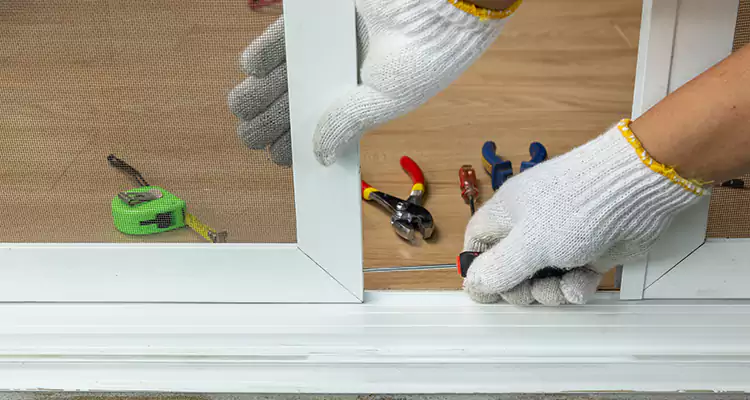 Sliding Glass Door Off Rails Repair in Merritt Island, FL